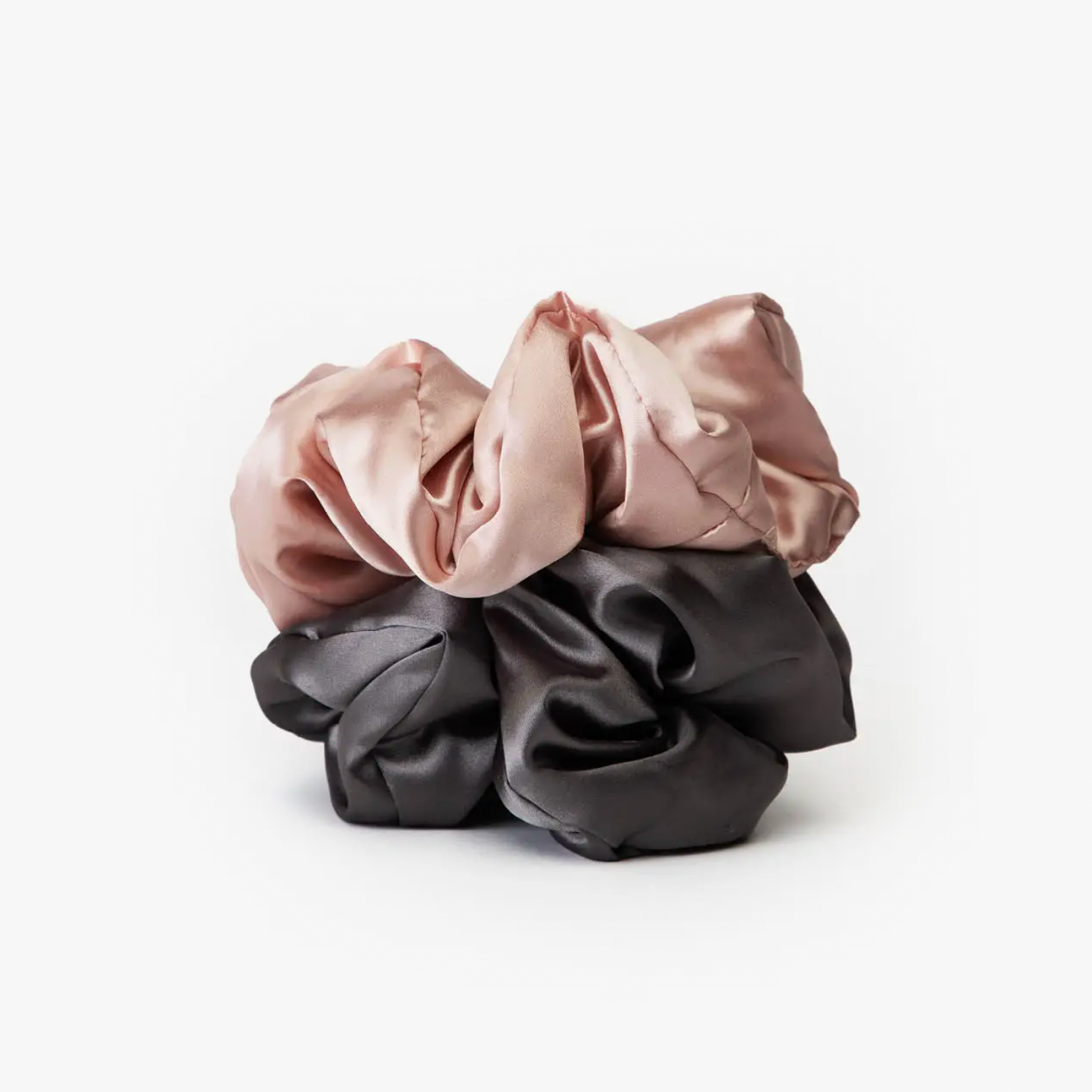 Satin Sleep Pillow Scrunchie Set