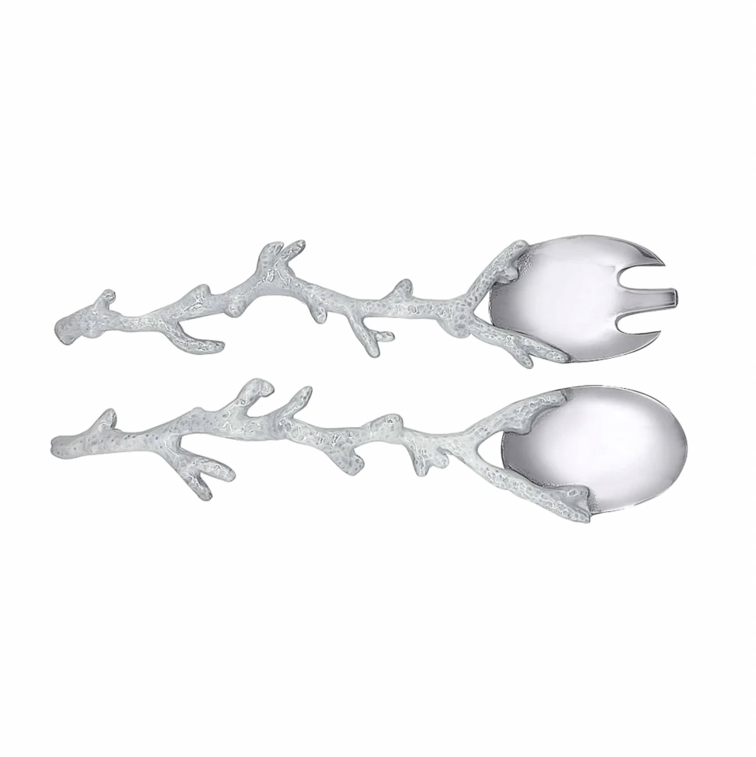 White Coral Serving Utensils