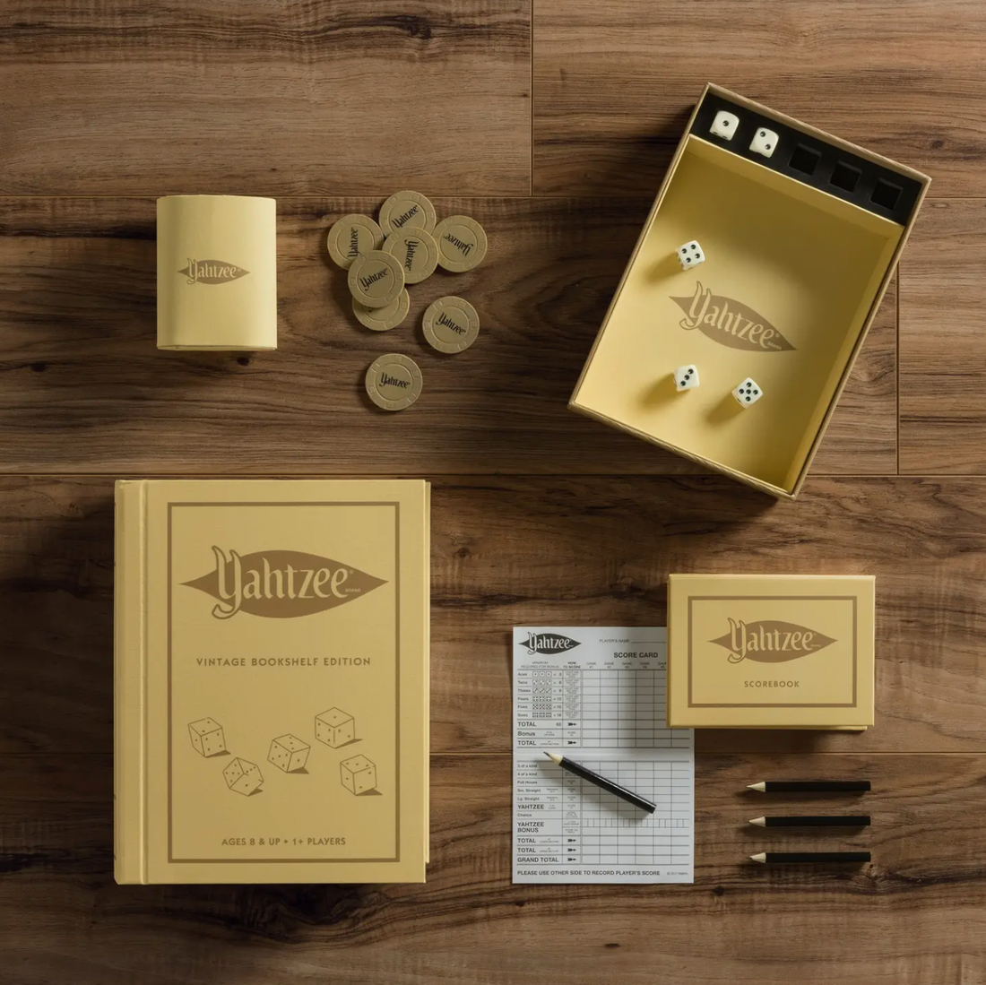 Yahtzee (Vintage Bookshelf Edition)