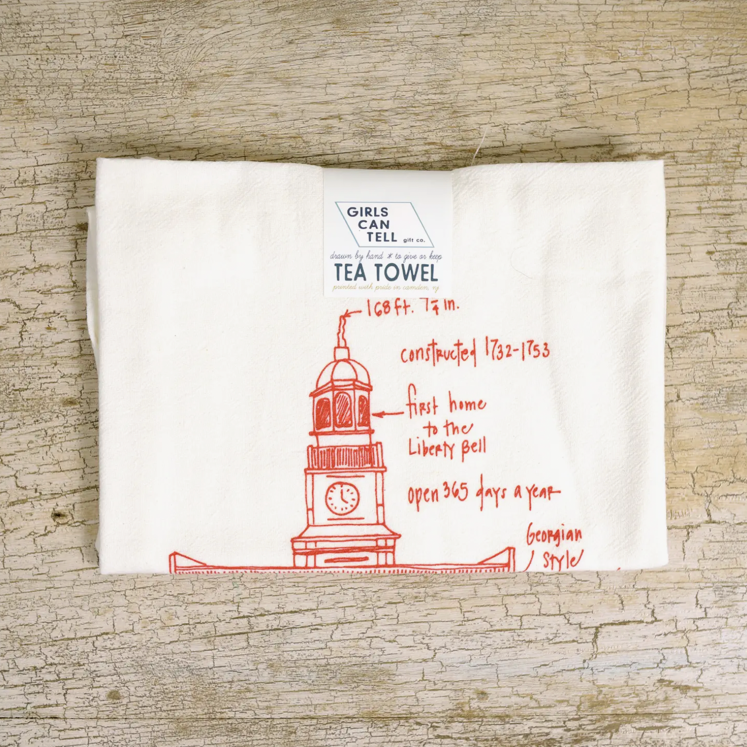 Independence Hall Tea Towel