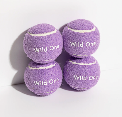 4-Pack Lilac Tennis Balls