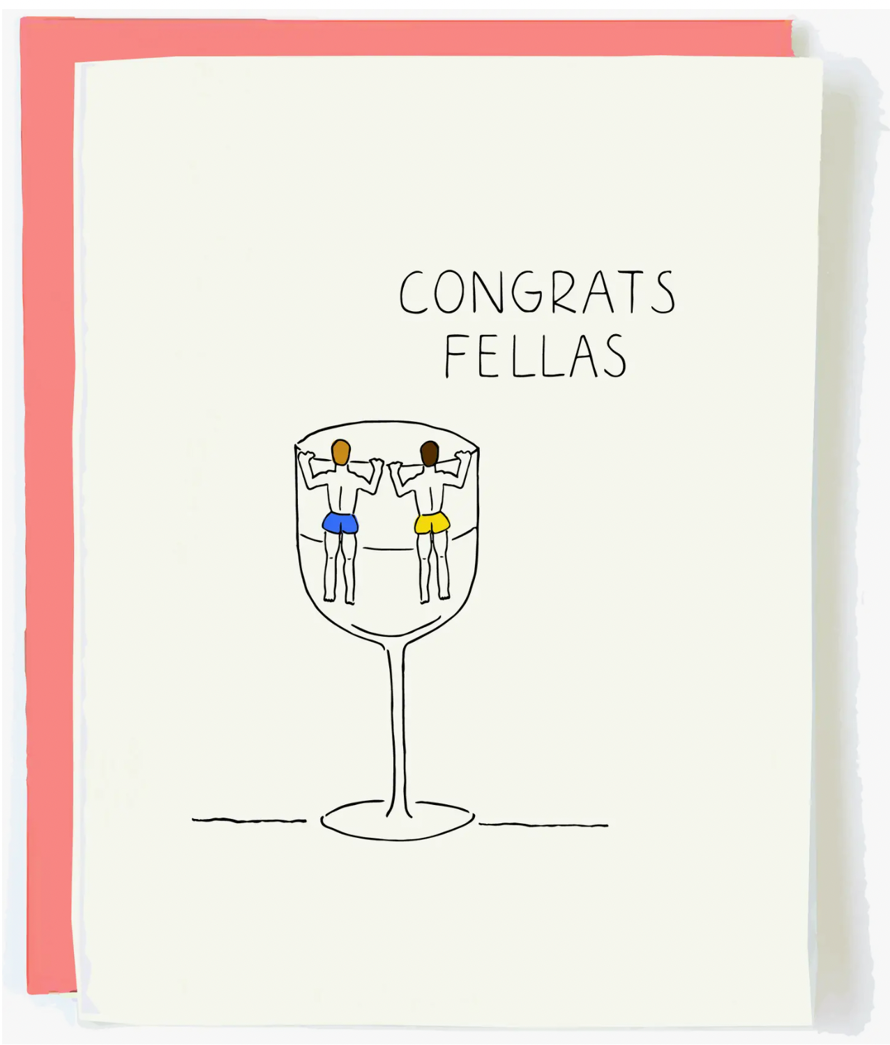 Congrats Fellas Card