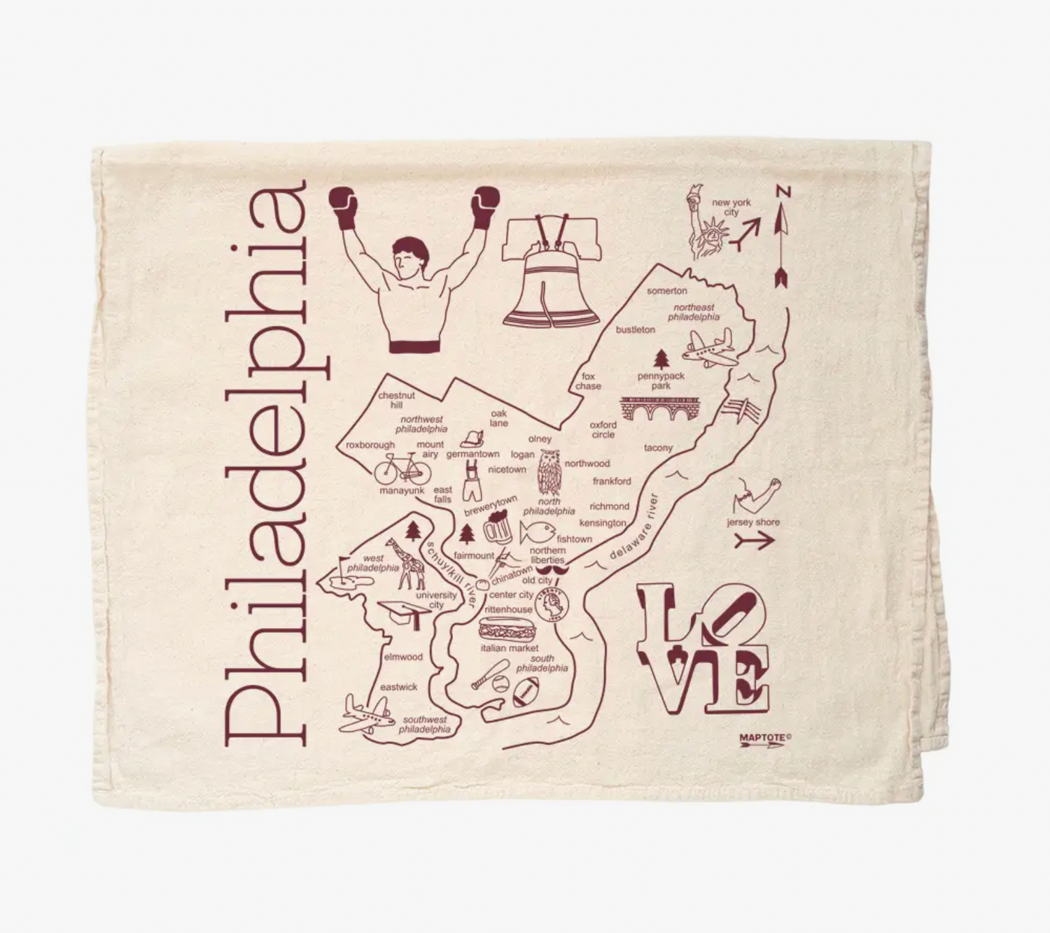 Philadelphia Tea Towel