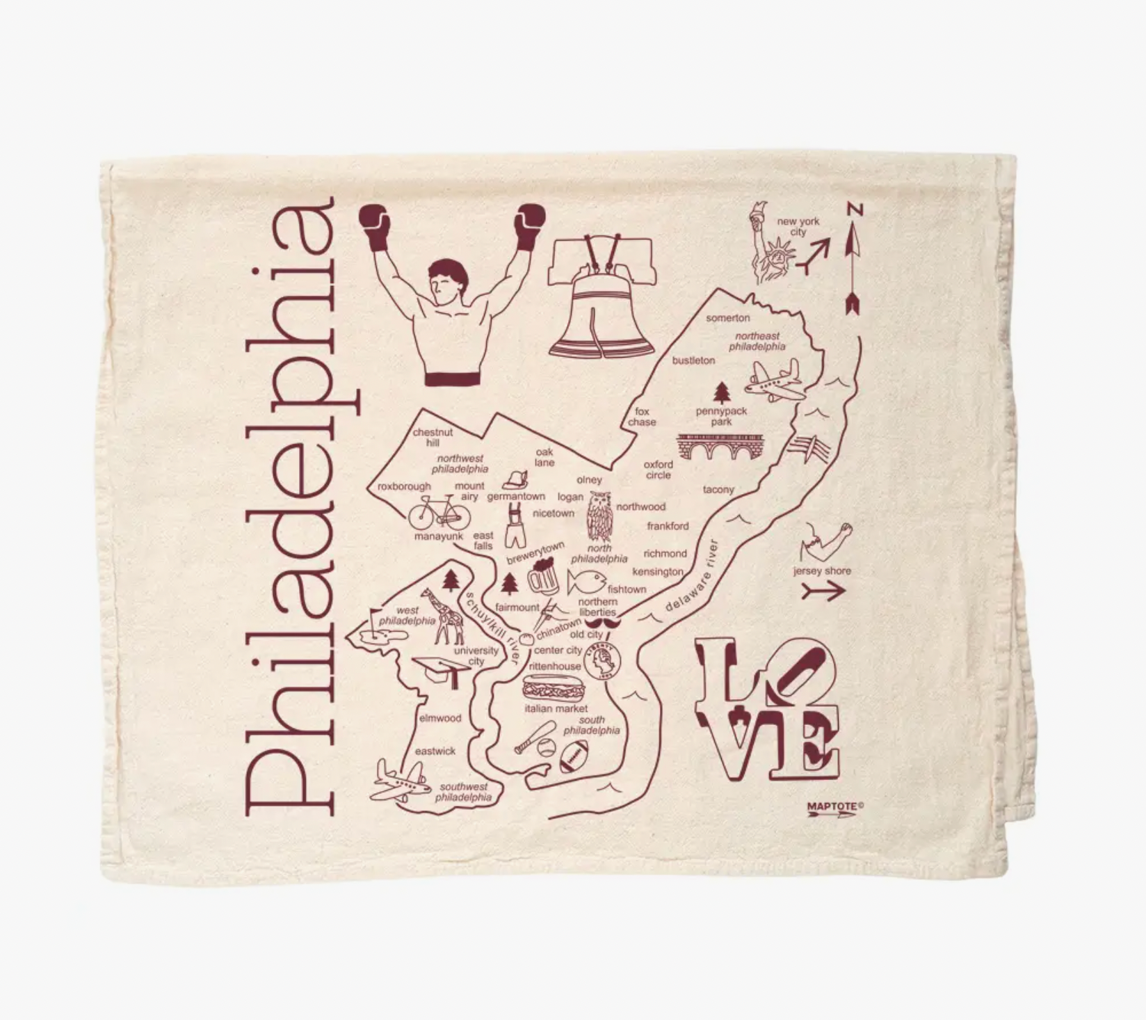 Philadelphia Tea Towel