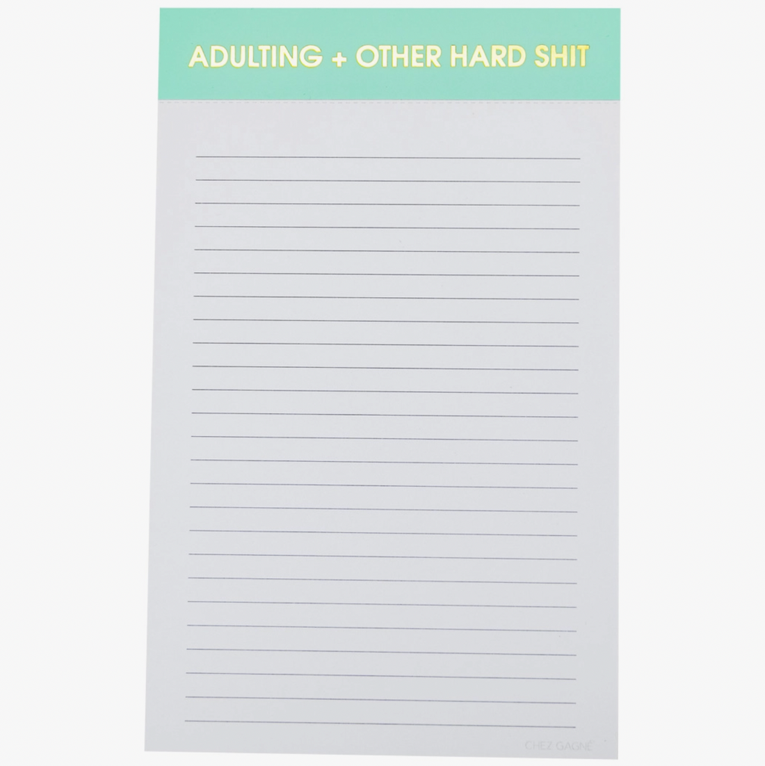 "Adulting & Other Hard Shit" Notepad