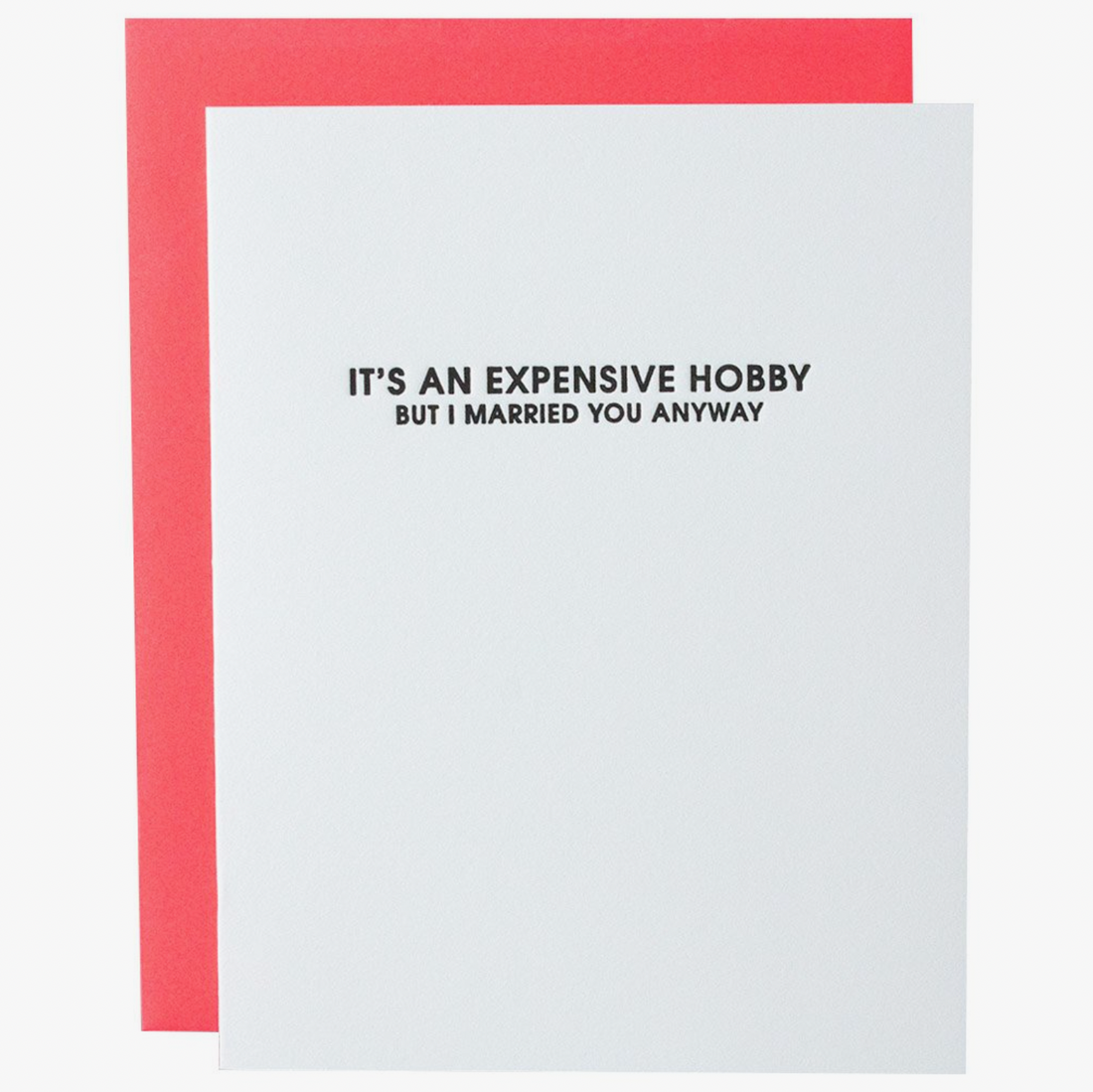 "Marriage: Expensive Hobby" Card
