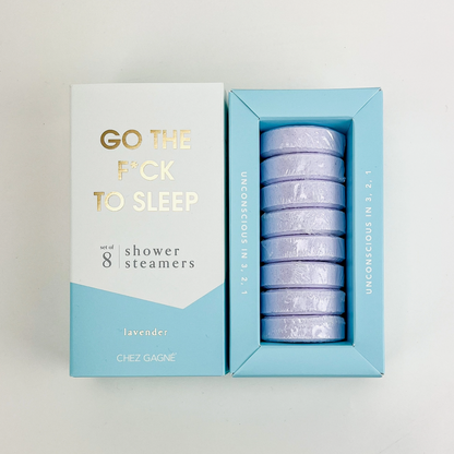 &quot;Go The F*ck To Sleep&quot; Shower Steamers