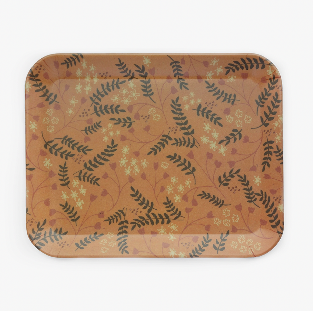 Country Fern Trinket Tray