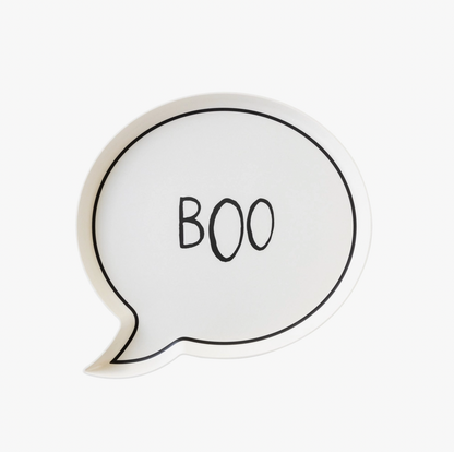 &quot;Boo&quot; Bamboo Tray