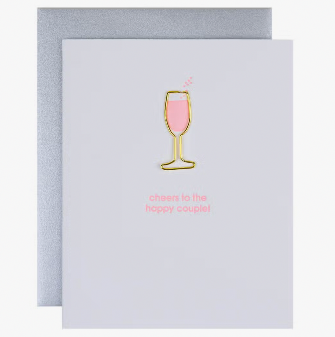 "Cheers to the Happy Couple" Card