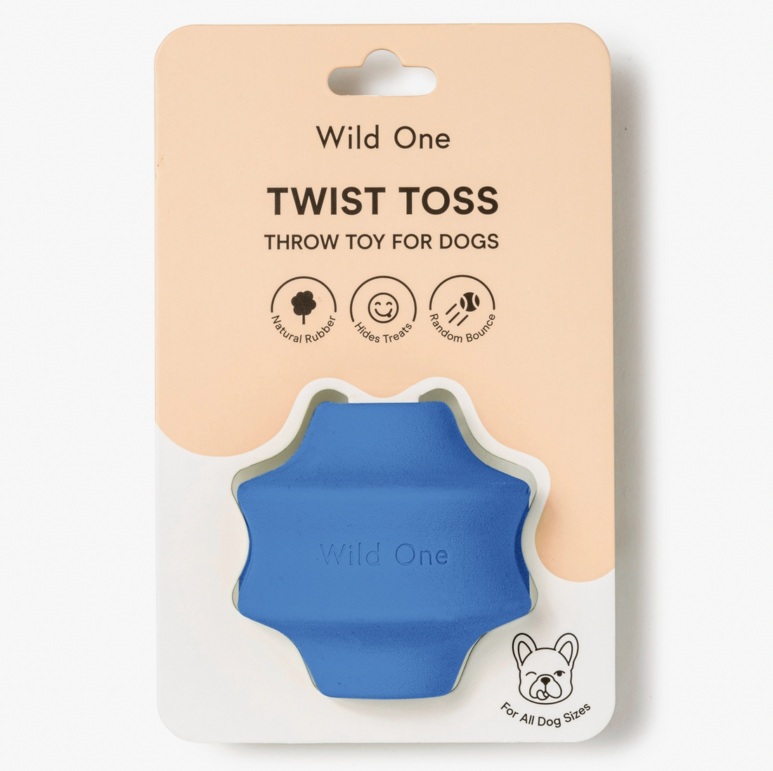 Small Moonstone Twist Toss Treat Toy