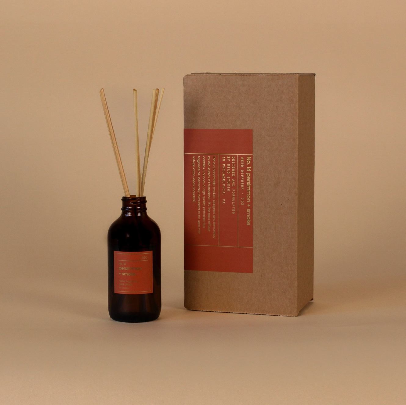 Persimmon + Smoke Reed Diffuser