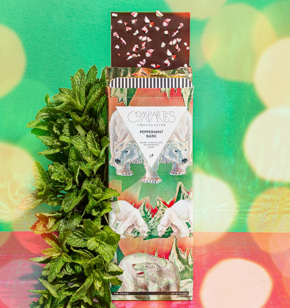 Peppermint Bark Chocolate Bar