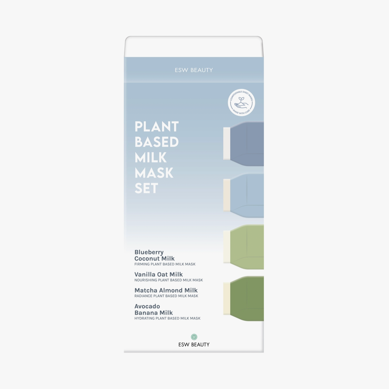 Plant Based Milk Mask Gift Set