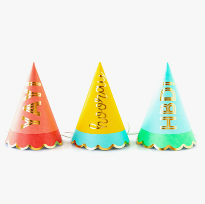 Hip Hip Hooray Party Hats