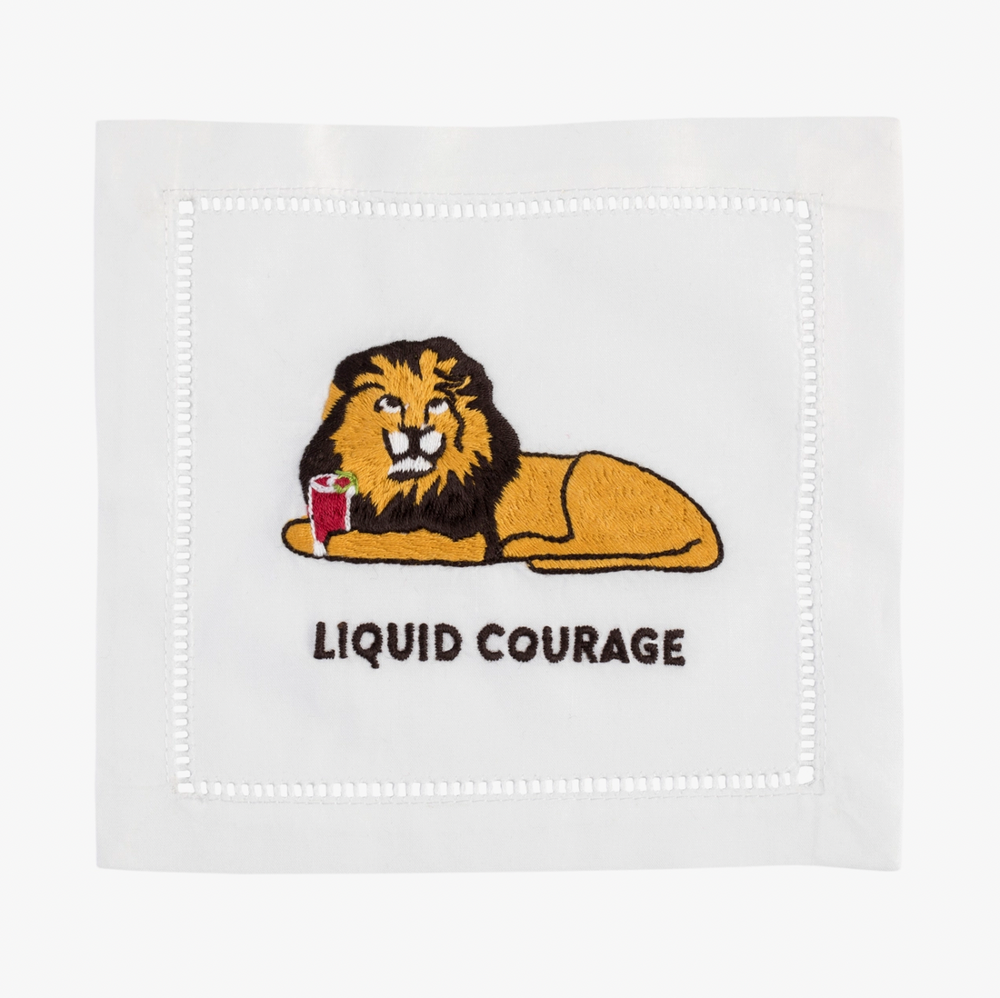 Liquid Courage Cocktail Napkin