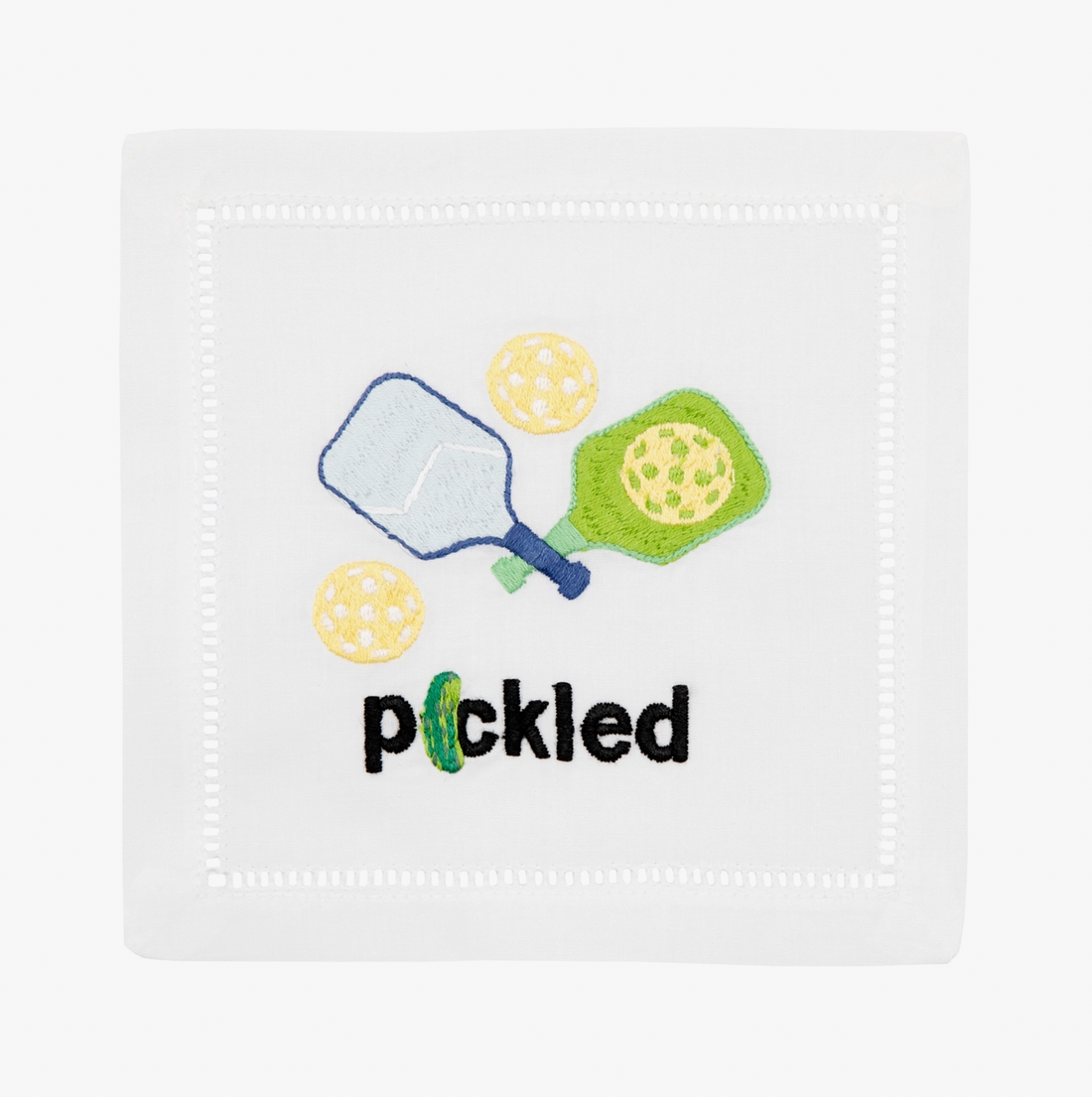 Pickled (Pickleball) Cocktail Napkin