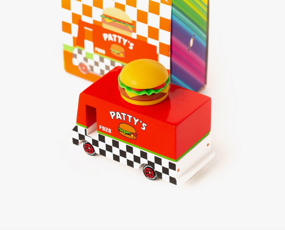 Toy Hamburger Van