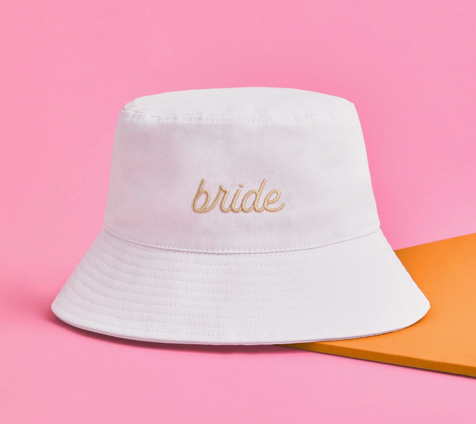 &quot;Bride&quot; Bucket Hat