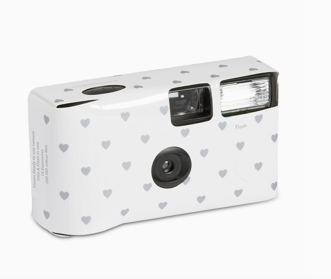 Silver Disposable Camera