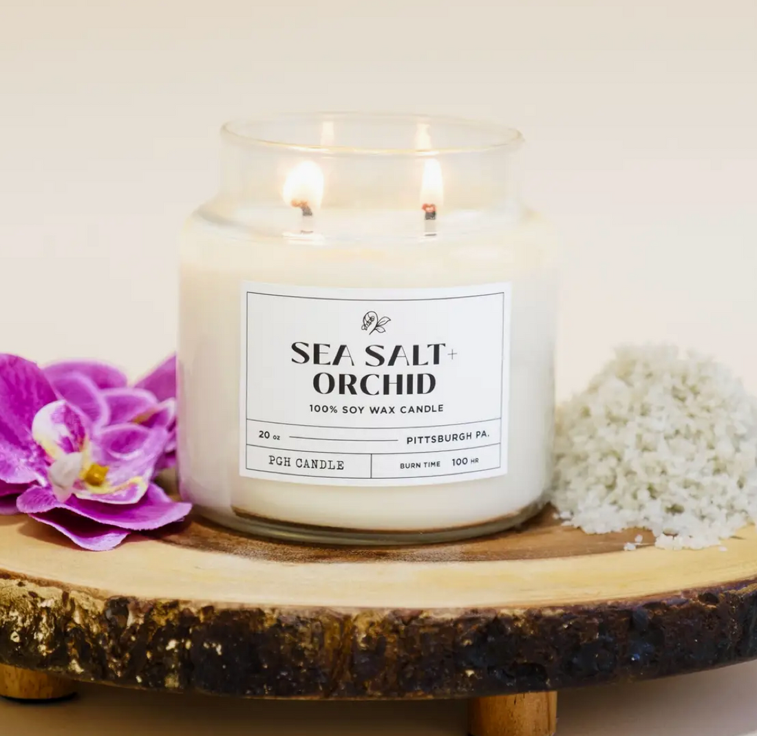 Sea Salt &amp; Orchid Candle (20 oz.)