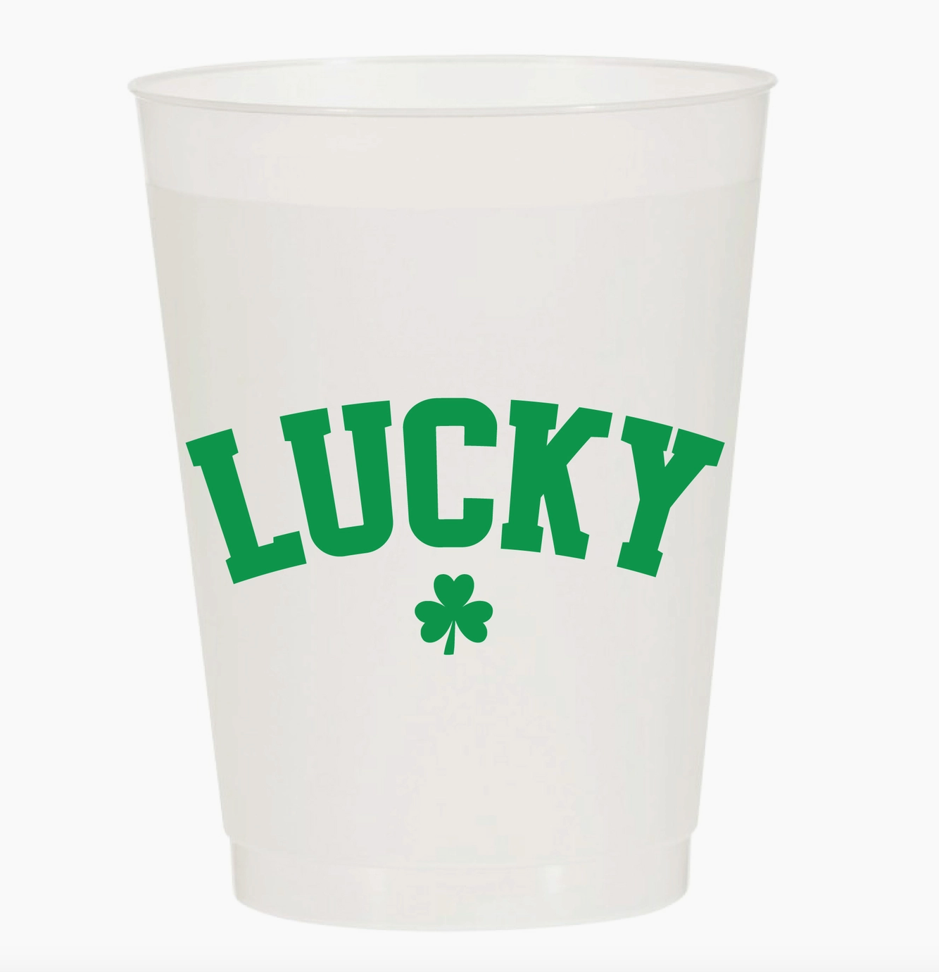 &quot;Lucky&quot; Shamrock Cup Set