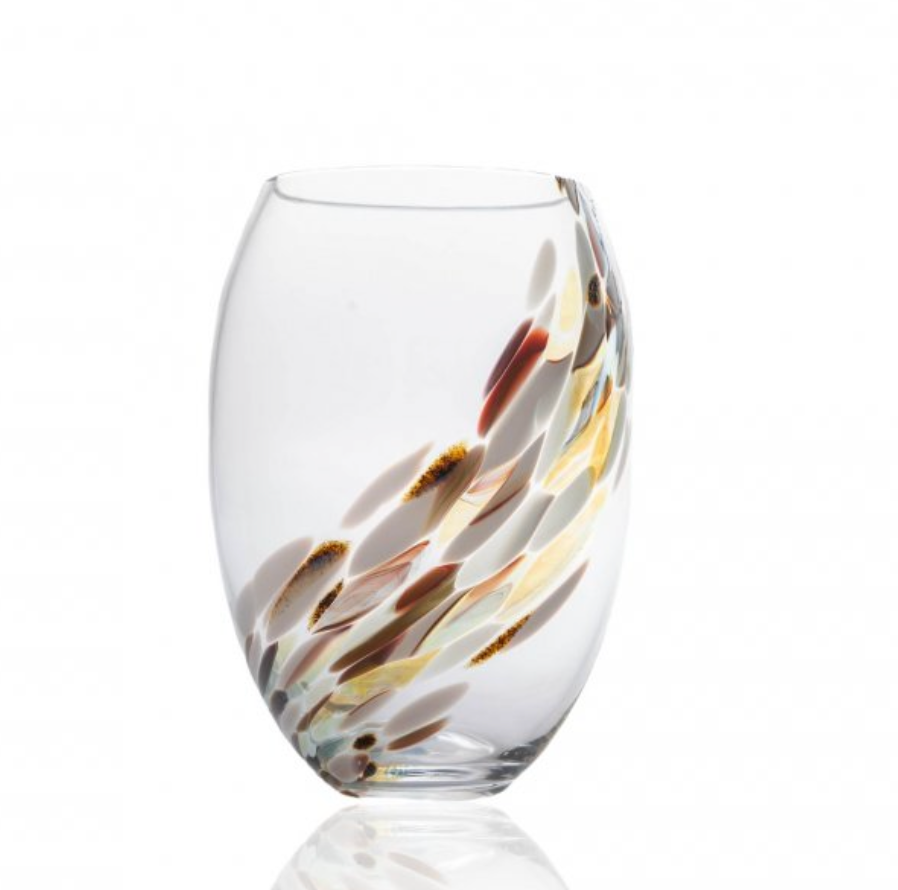 Marble Elipse Vase