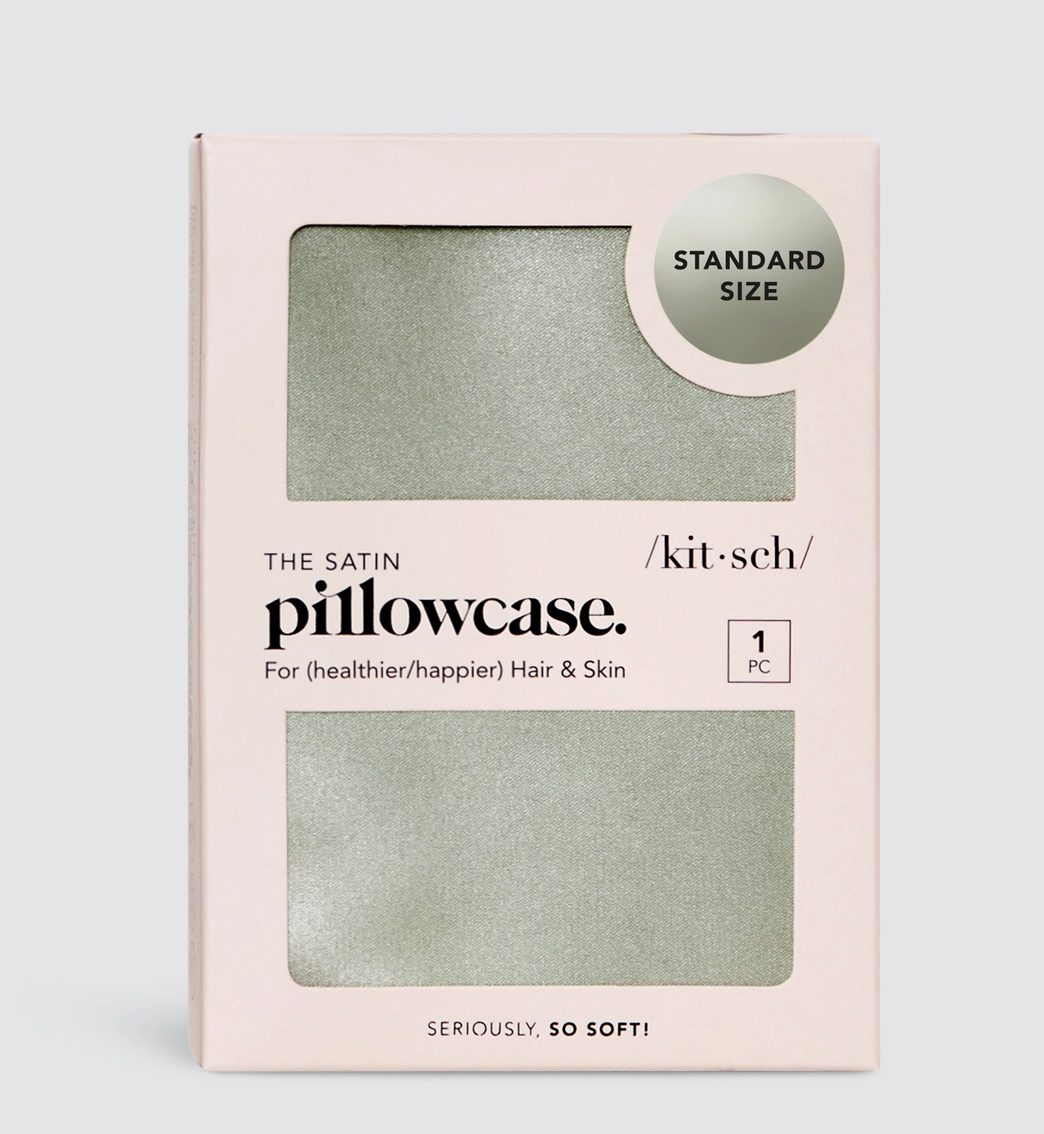 Sage Satin Pillow Case