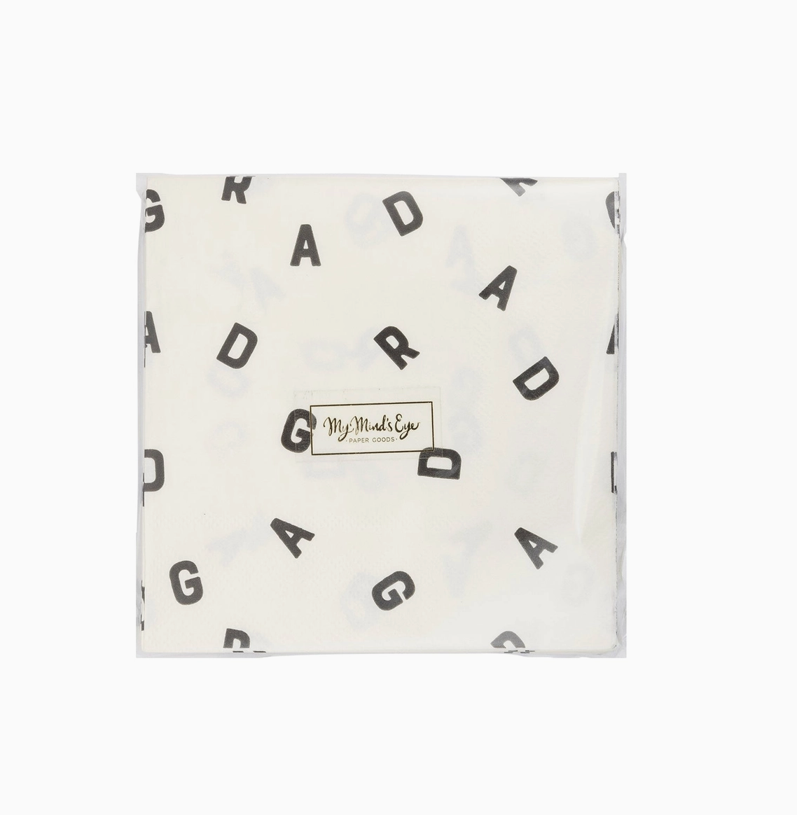 "GRAD"  Cocktail Napkins