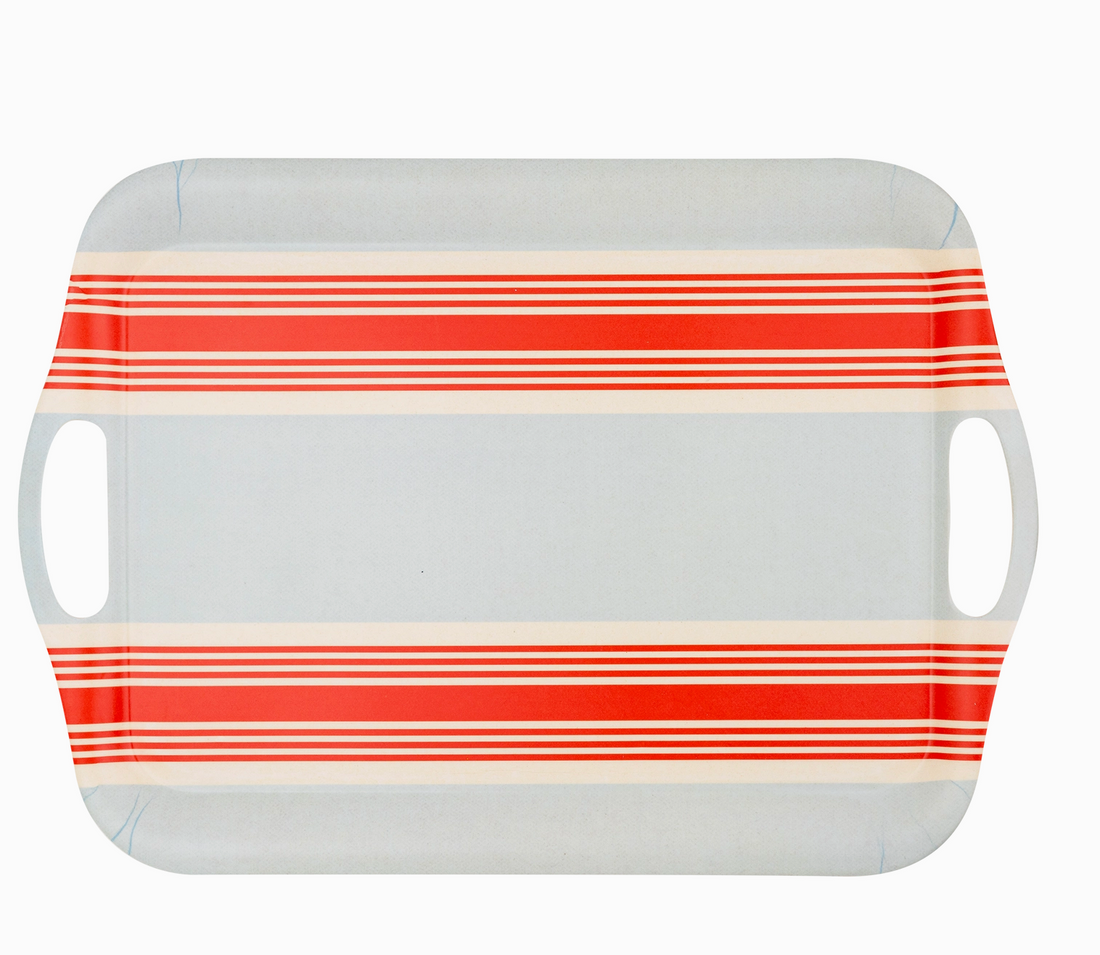 Hamptons Striped Reusable Tray