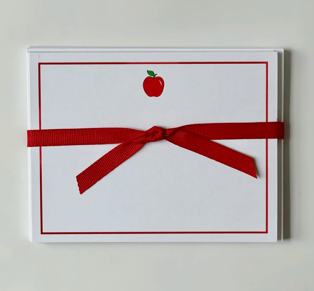 &quot;Apple&quot; Note Cards