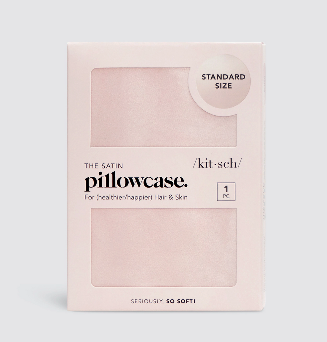 Blush Satin Pillow Case