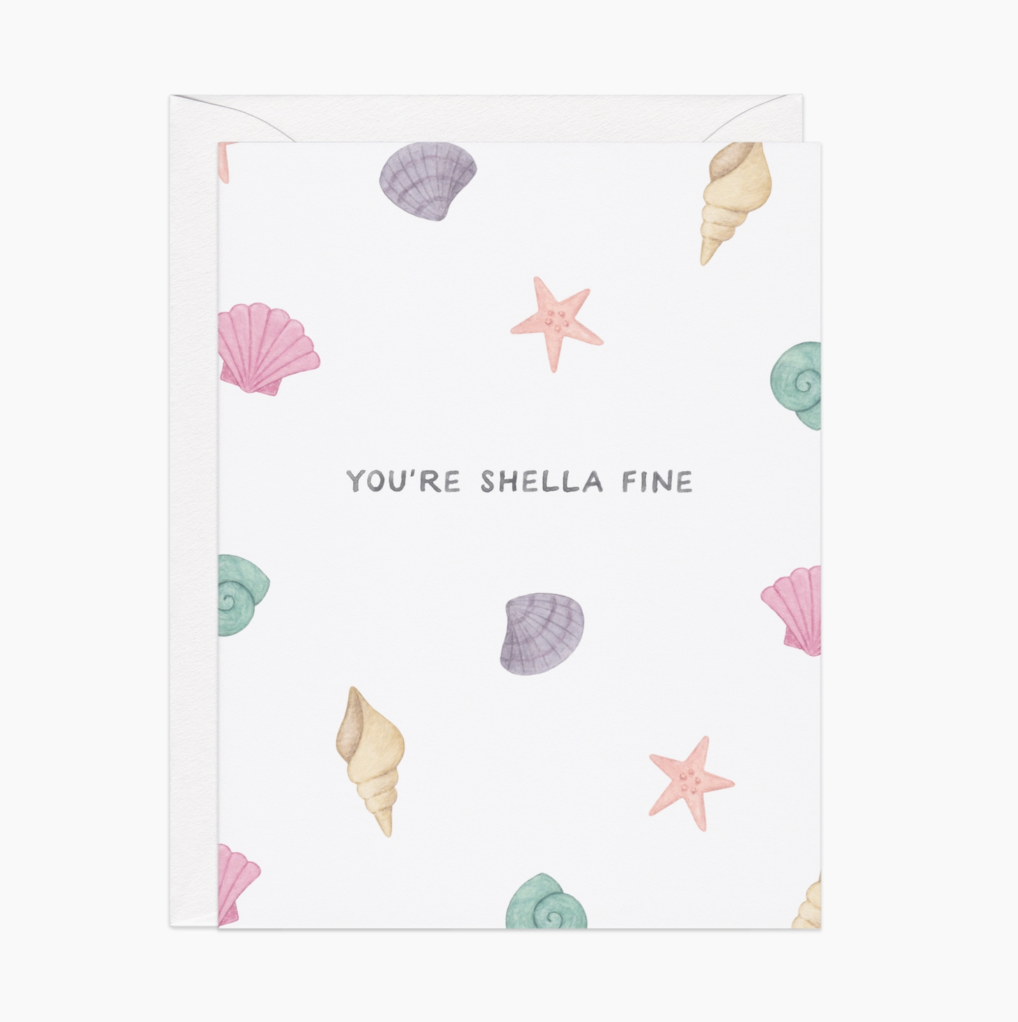 Hella Fine Seashells Card