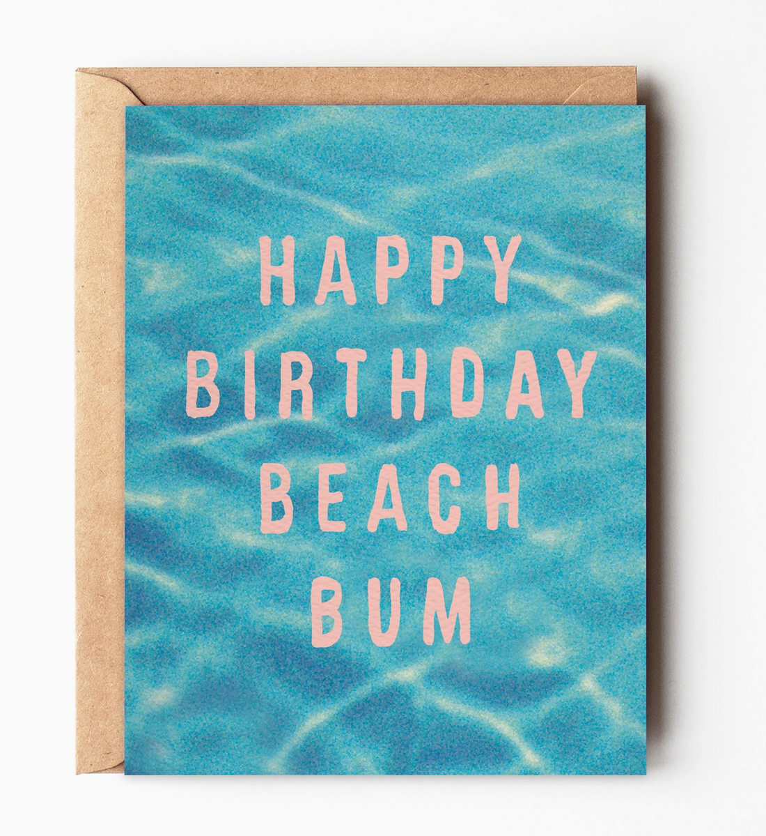 "Beach Bum Birthday" Card