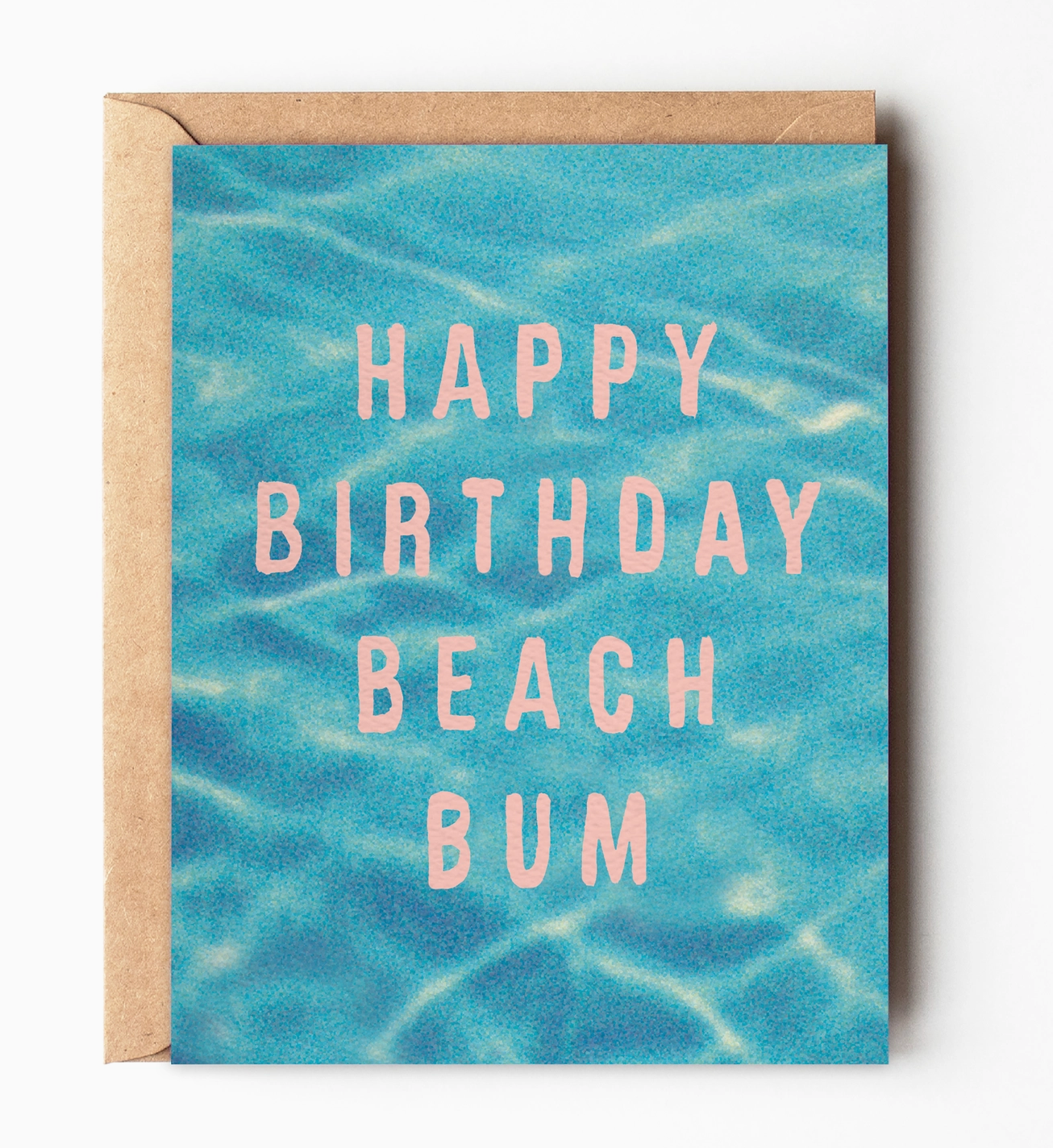 &quot;Beach Bum Birthday&quot; Card