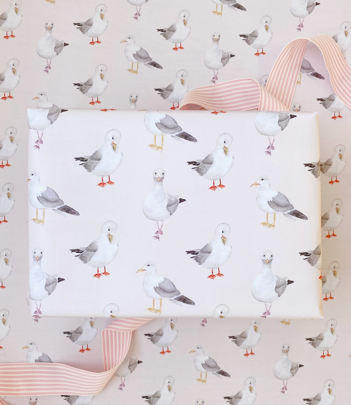 Seagull Wrapping Paper (5 sheets/Roll)