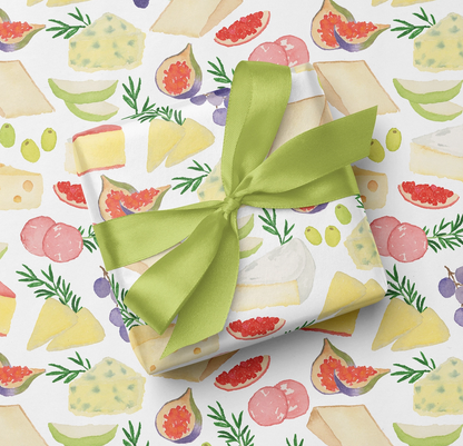 Charcuterie Wrapping Paper (3 Sheets/Roll)