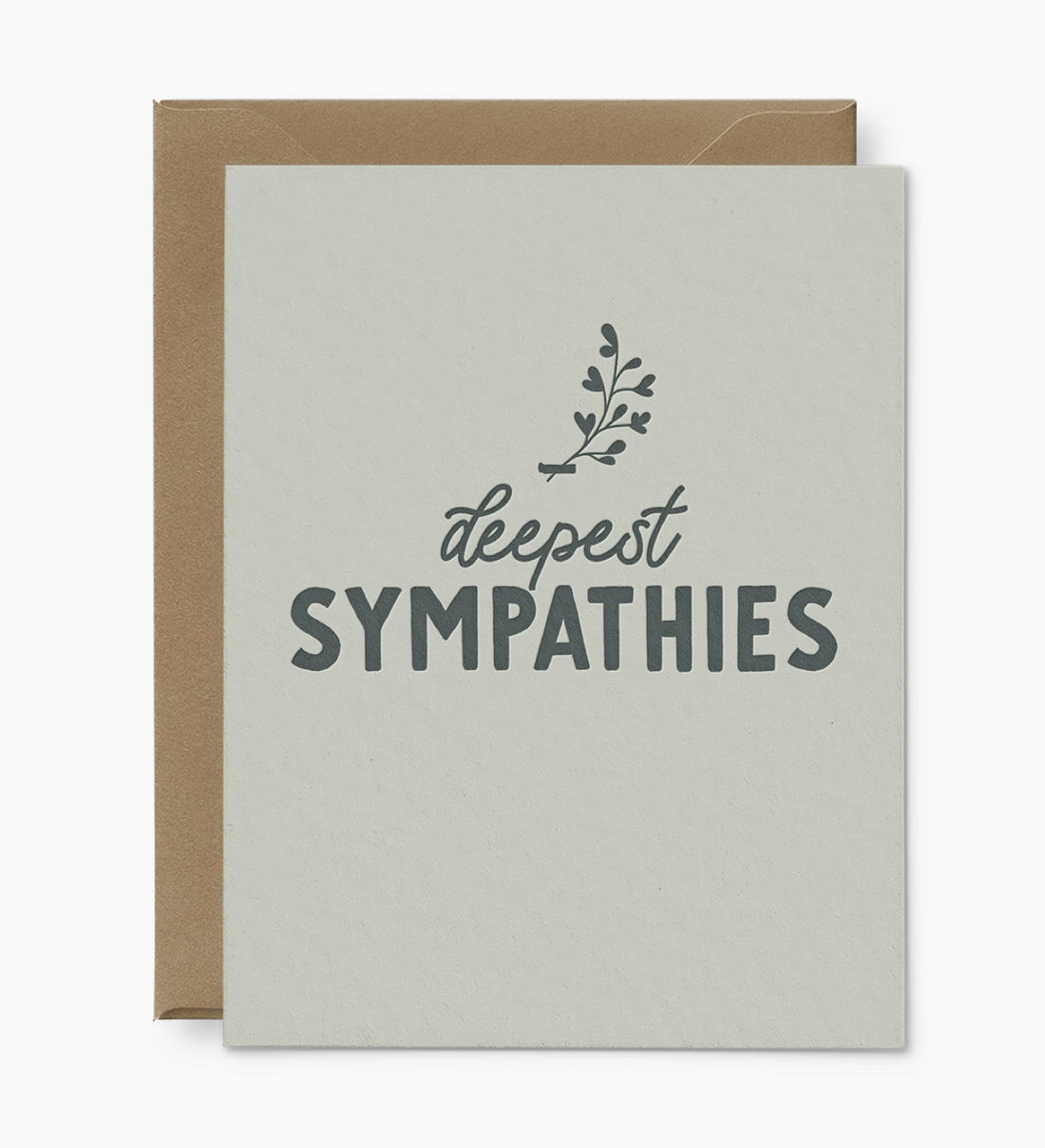 "Deepest Sympathies" Card
