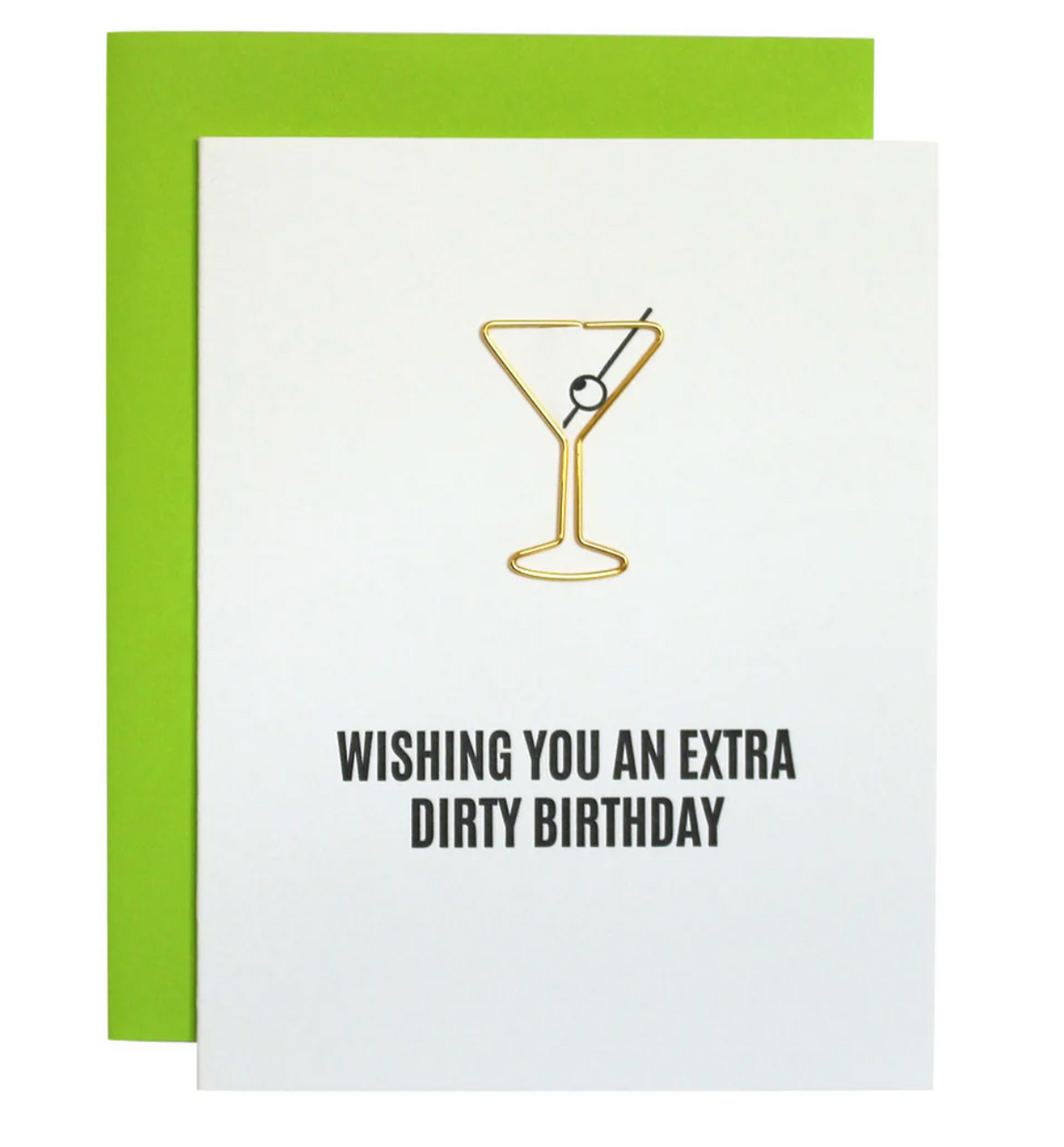 &quot;Extra Dirty Birthday&quot; Card