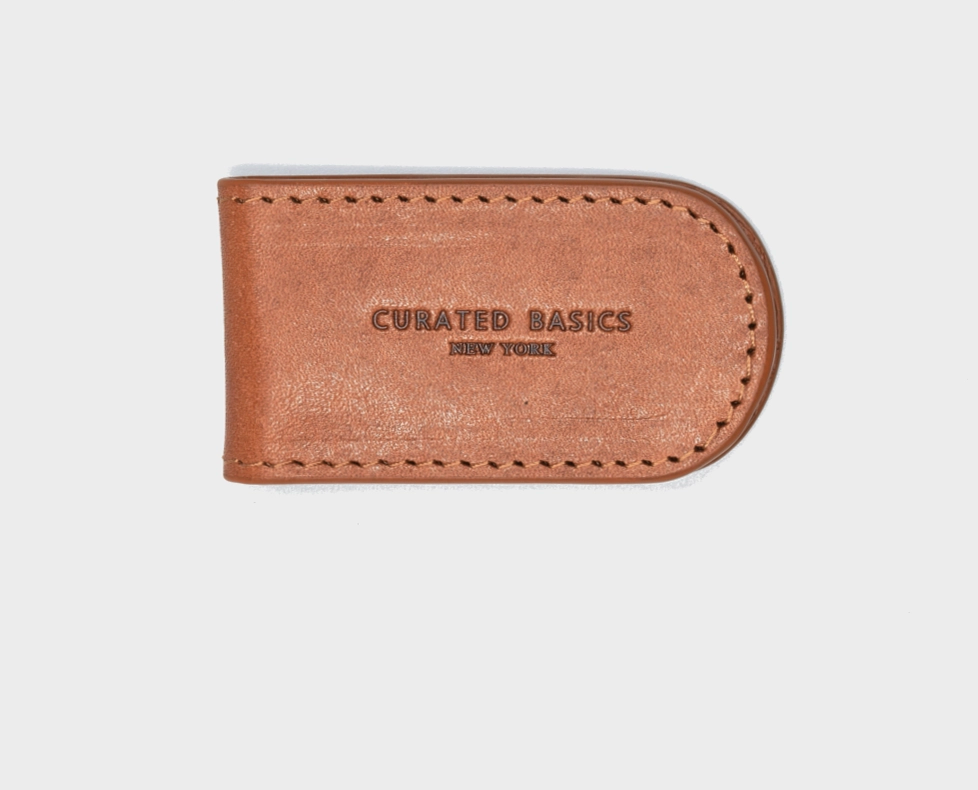 Leather Money Clip