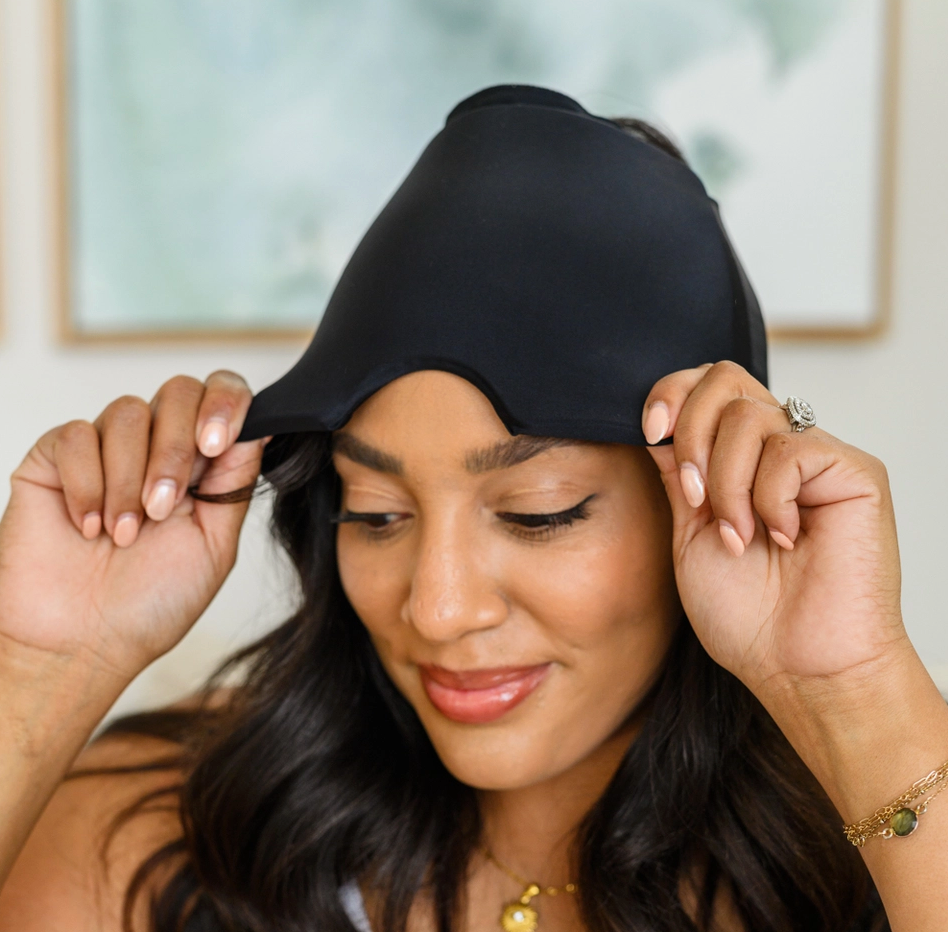 Black Hangover Cold Therapy Cap