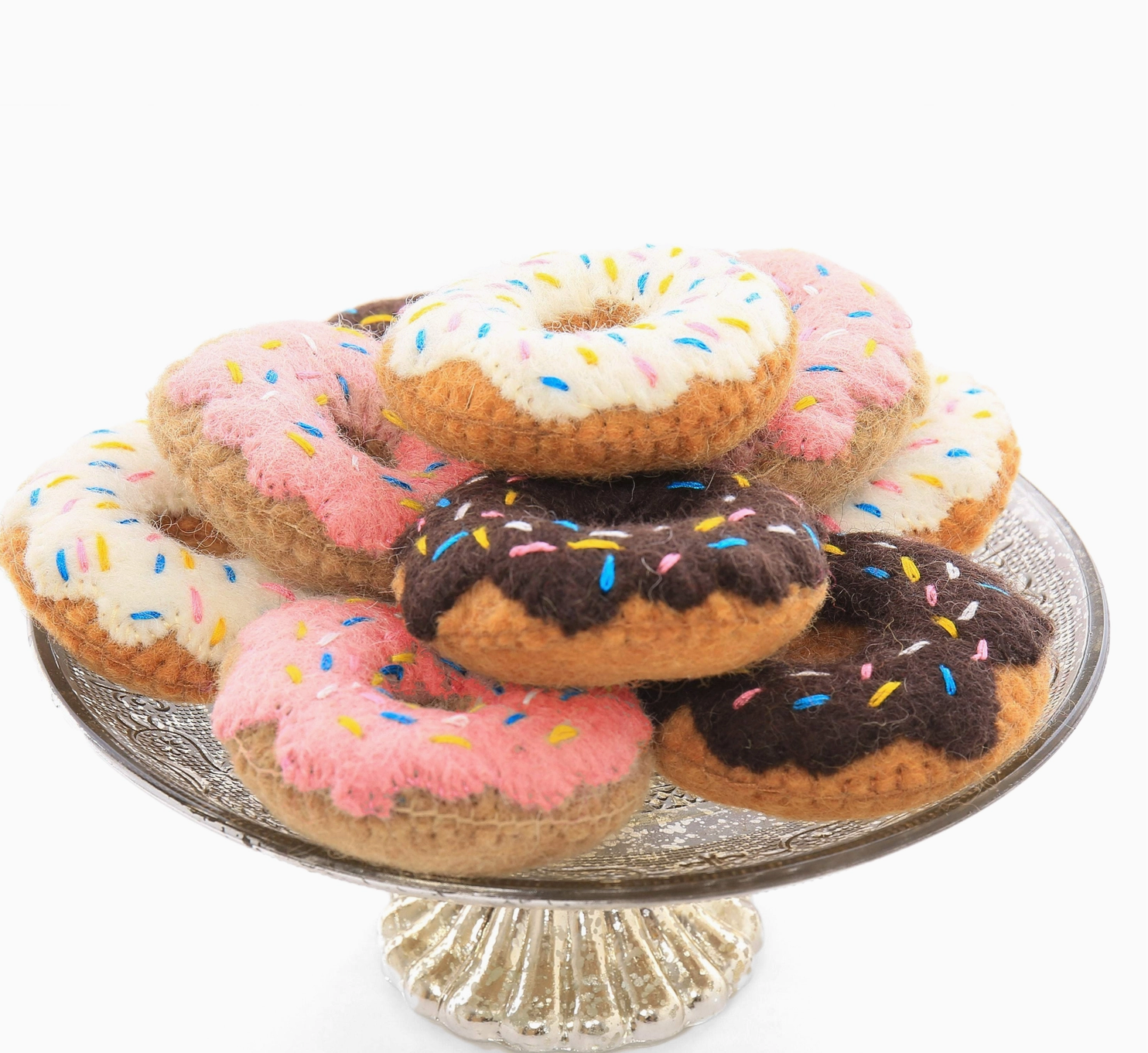 Chocolate Donut Catnip Toy