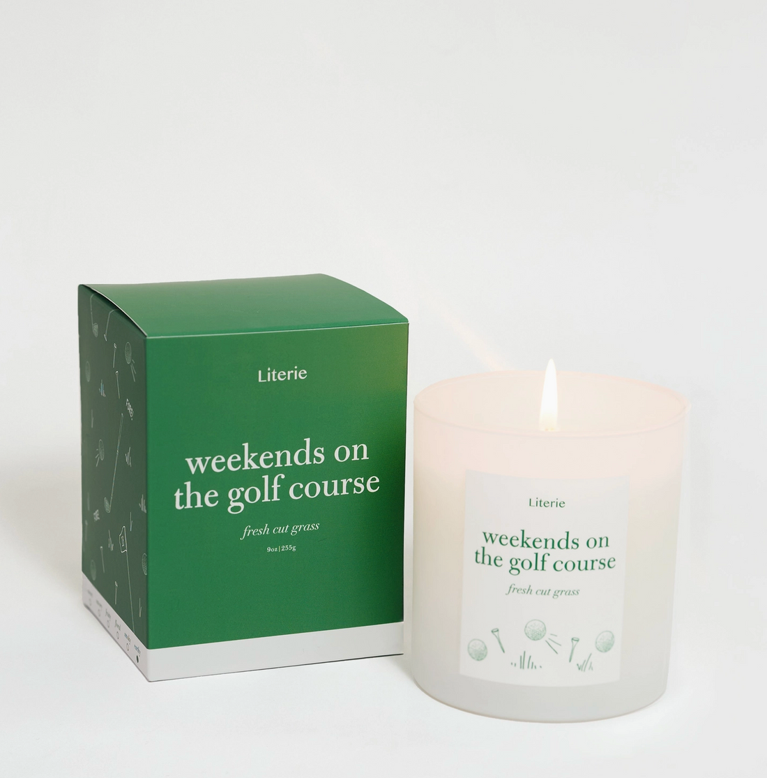 "Weekends on the Golf Course" Candle