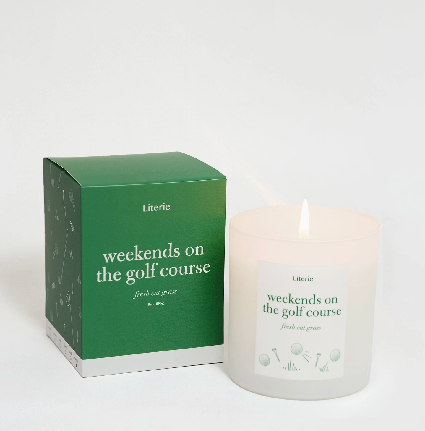 &quot;Weekends on the Golf Course&quot; Candle