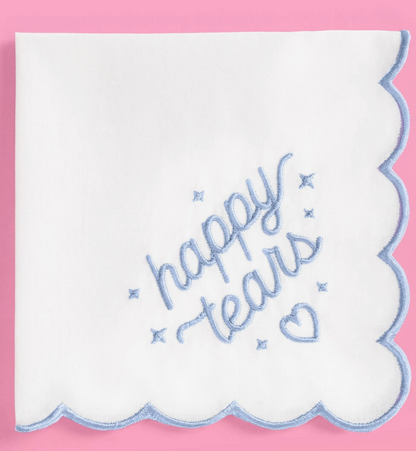 &quot;Happy Tears&quot; Handkerchief