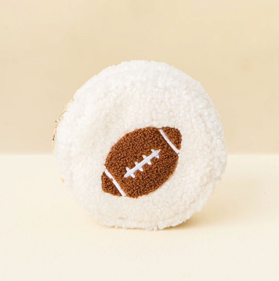 Football Circle Teddy Pouch