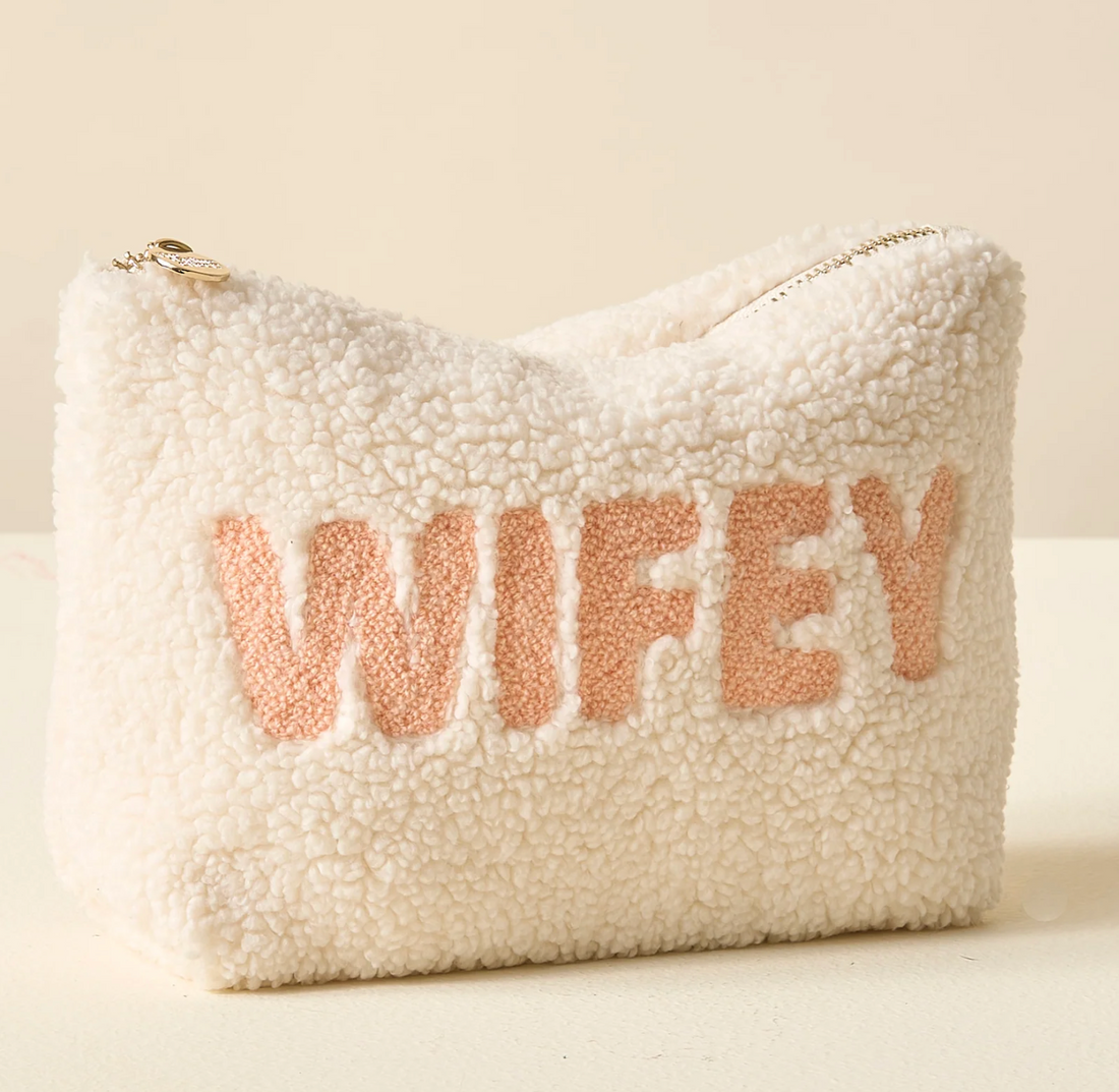 &quot;Wifey&quot; Teddy Pouch