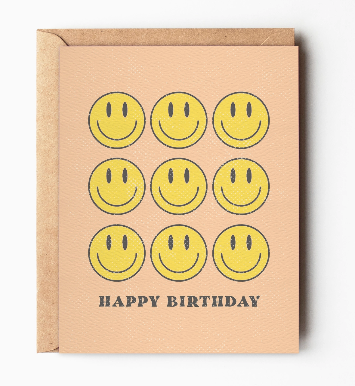 &quot;Smiley Happy Birthday&quot; Card