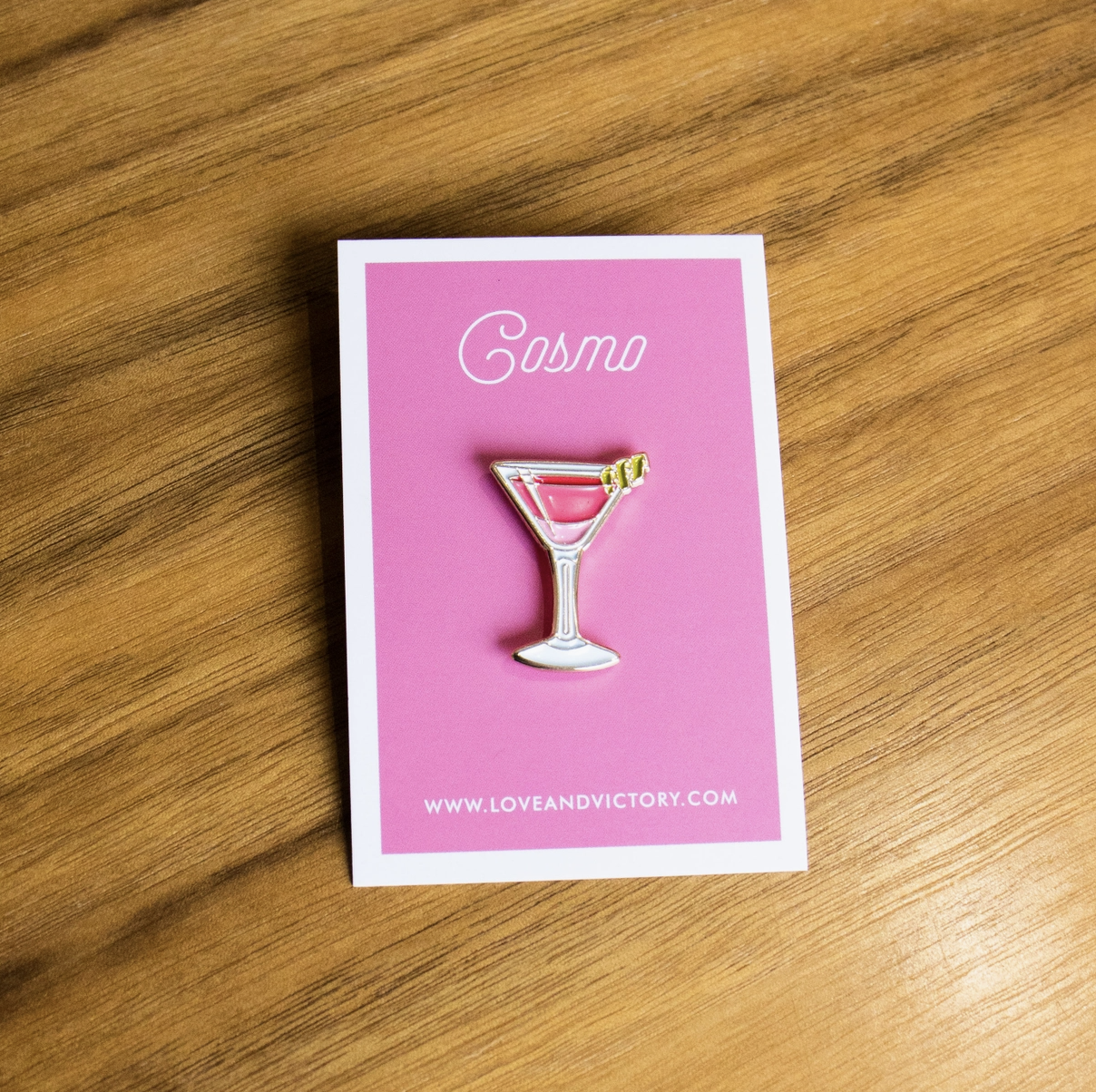 Cosmo Enamel Pin