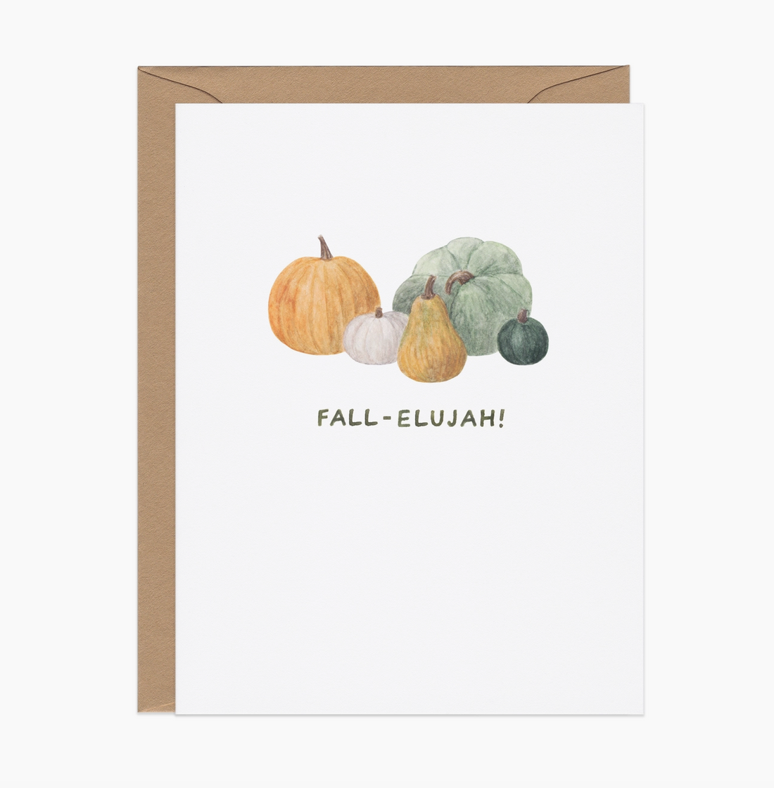 &quot;Fall-Elujah Pumpkins&quot; Card